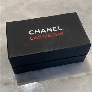 CHANEL Black Box with Red LAS VEGAS Logo